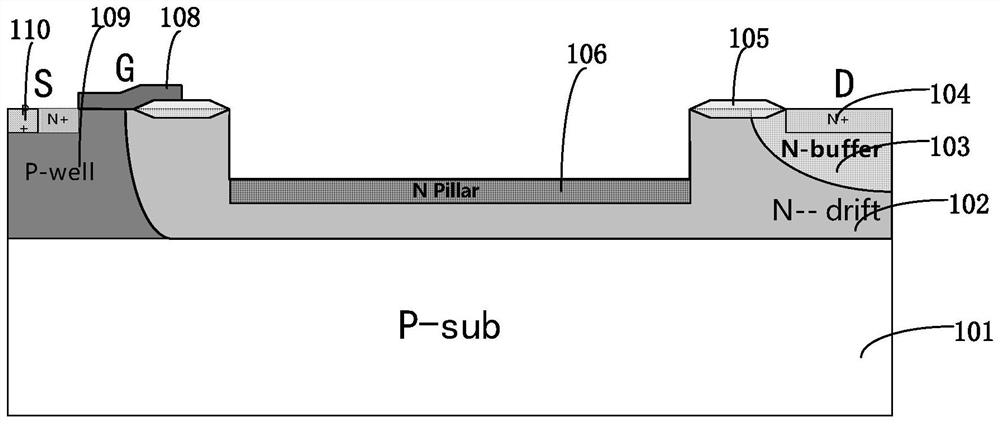 Lateral double-diffused metal oxide semiconductor device and manufacturing method thereof, and electronic device