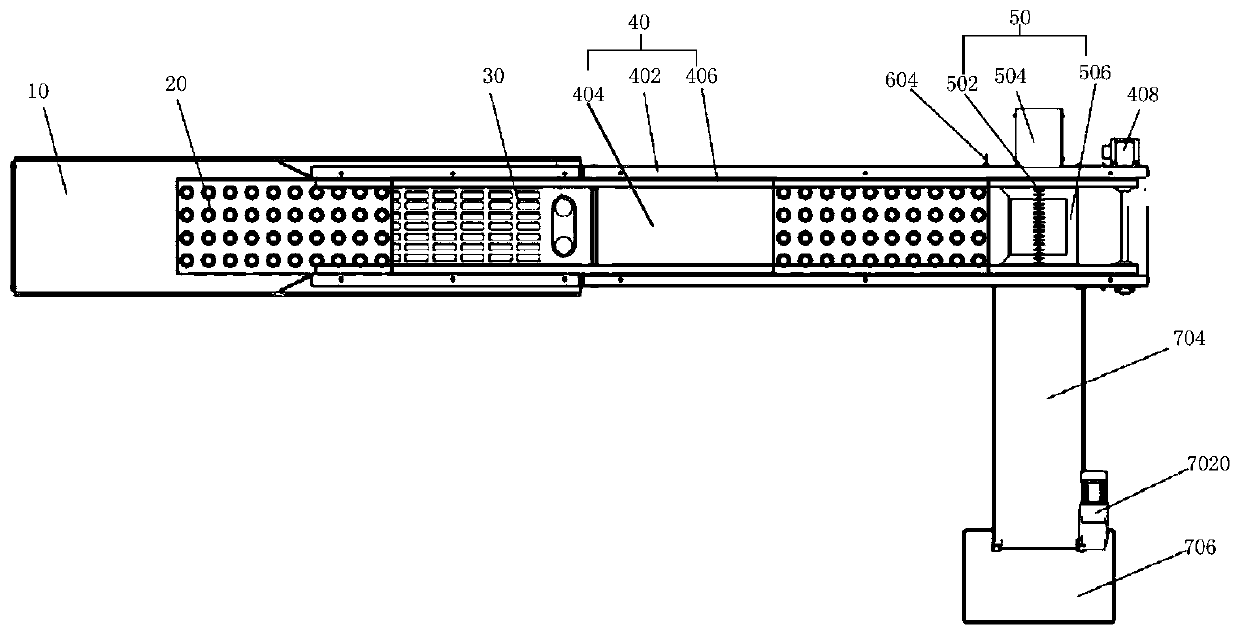 Automatic harvesting and root cutting production system