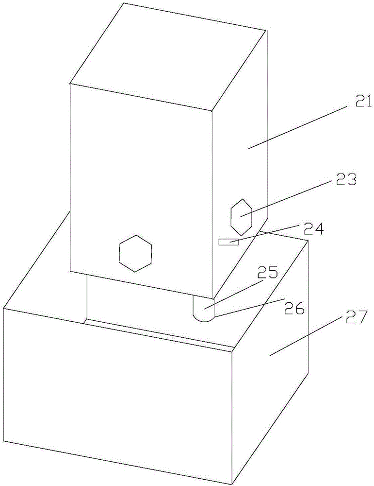 Nuclear power station fuel grid positioning device and method