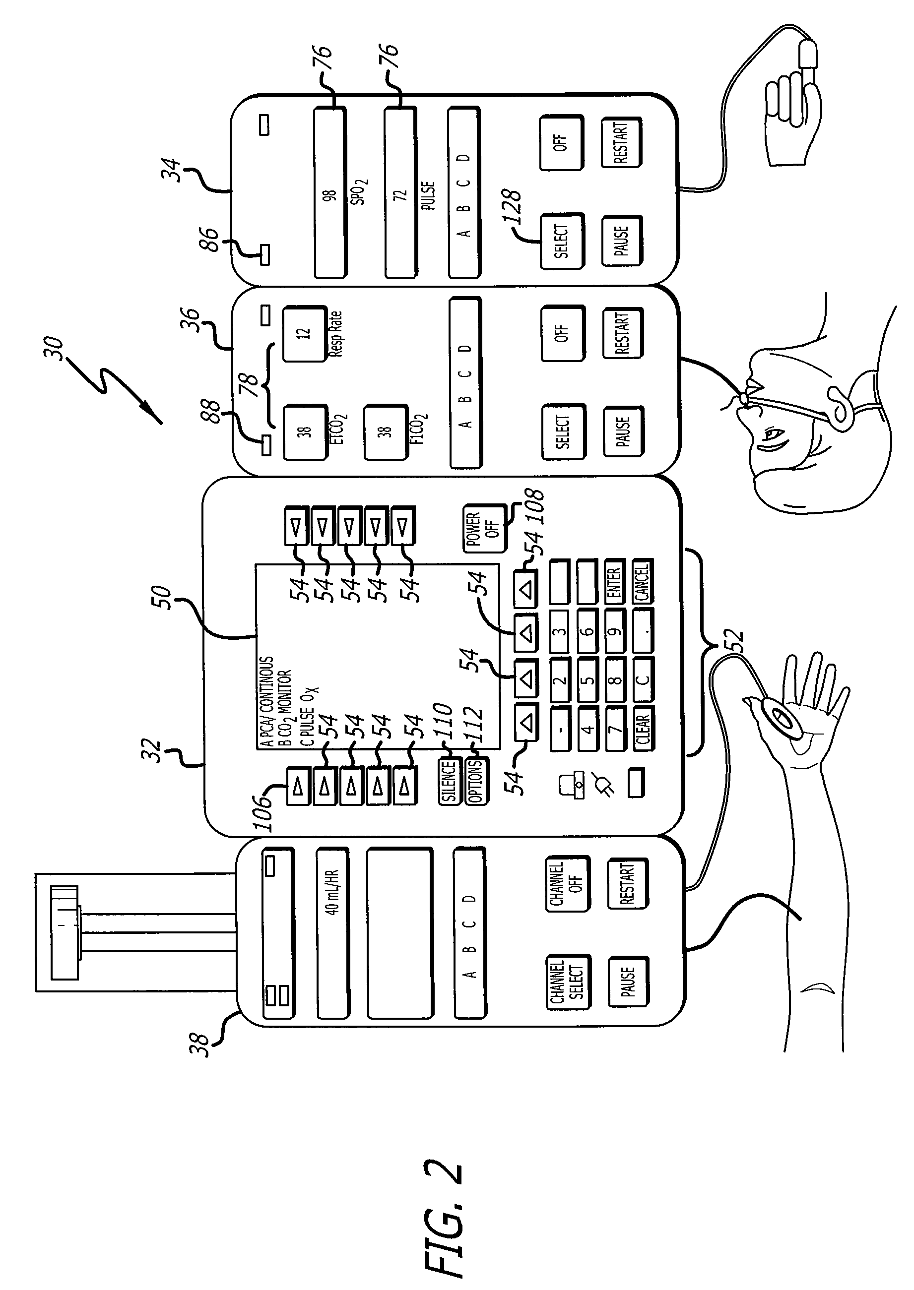 System and method for optimizing control of PCA and PCEA system