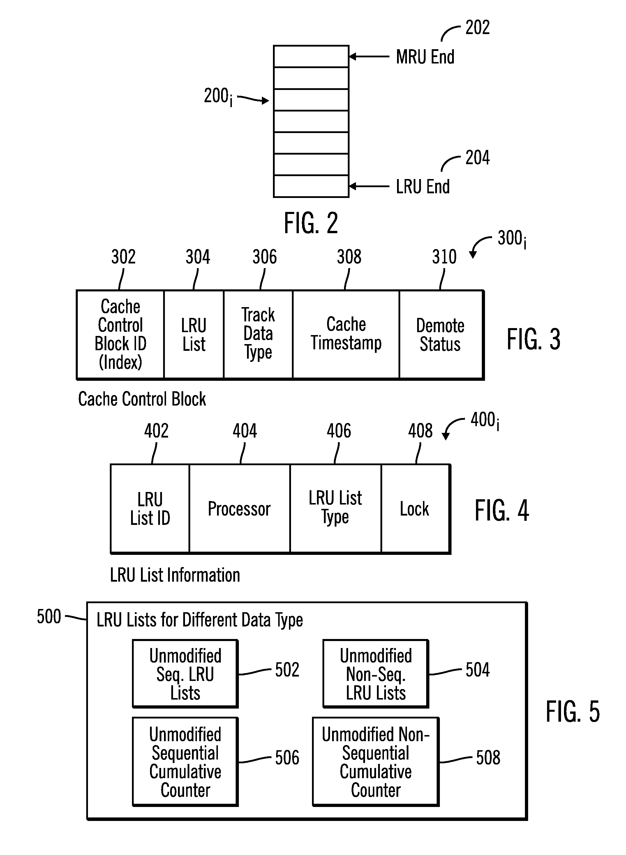 Assigning cache control blocks and cache lists to multiple processors to cache and demote tracks in a storage system