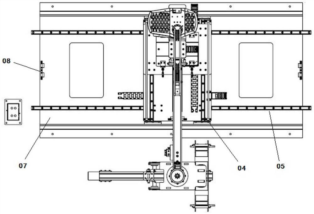 Movable pneumatic overturning auxiliary assembling device for engine butt joint overturning