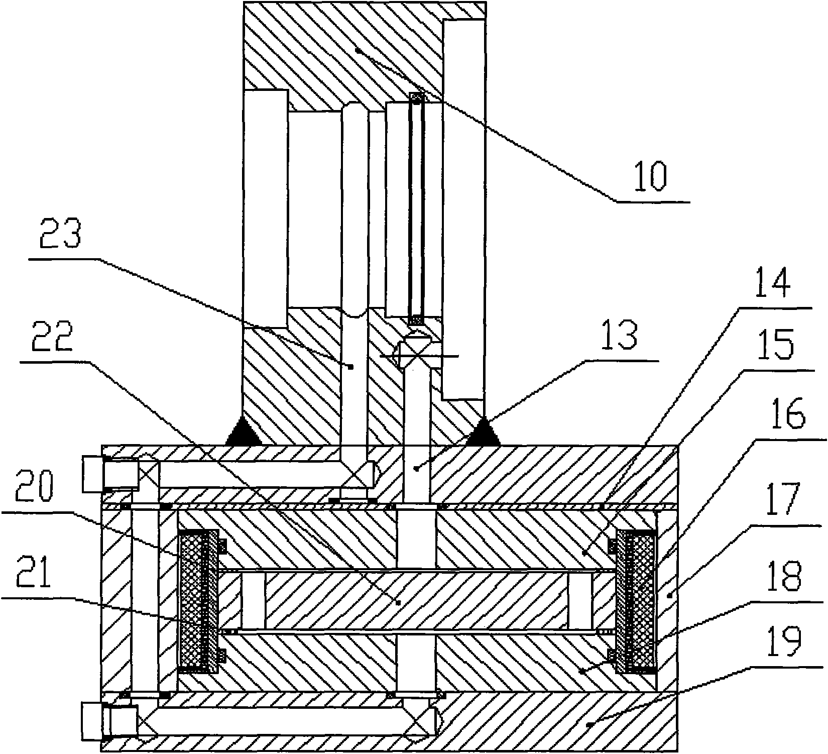 Double-cylinder by-pass type magnetorheological vibration damper