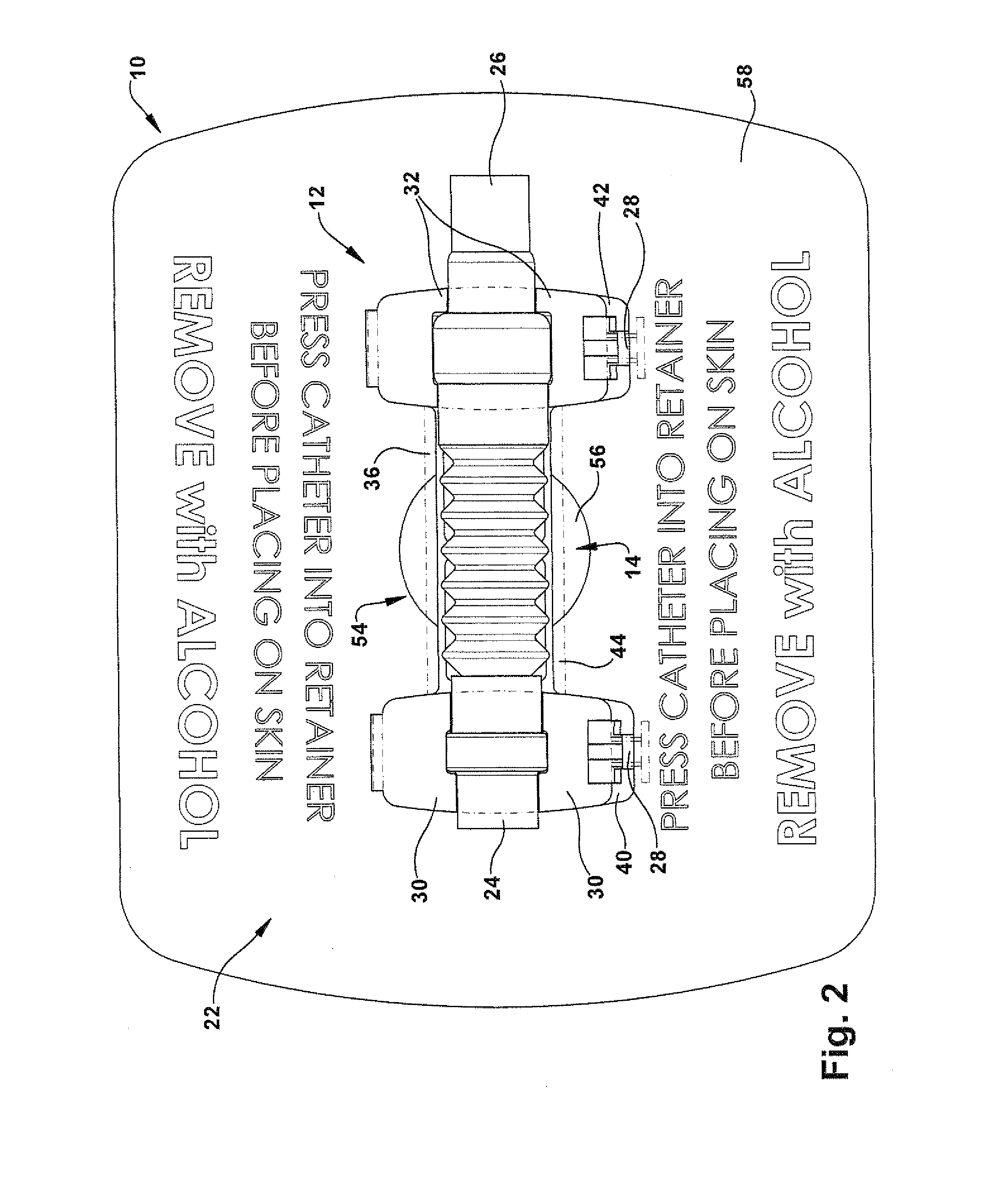 Urinary catheter stabilizer and method of use