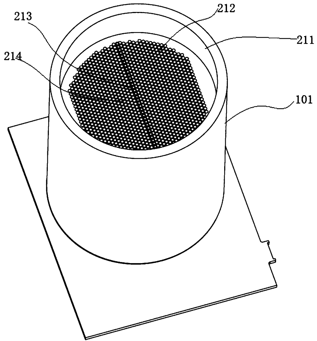 Intelligent storing and taking system for biological samples