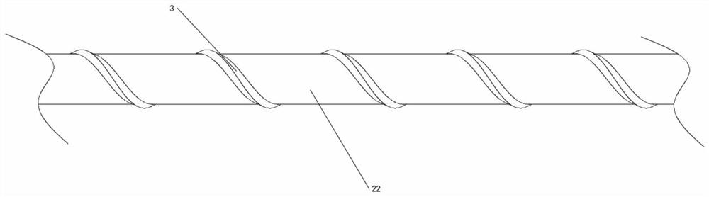 Isolation type middle-high voltage fireproof cable