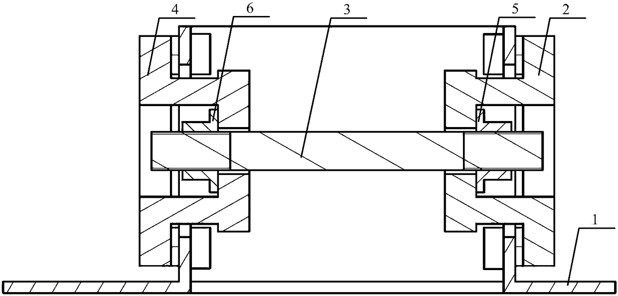Load measurement system of rotation part in hinge structure