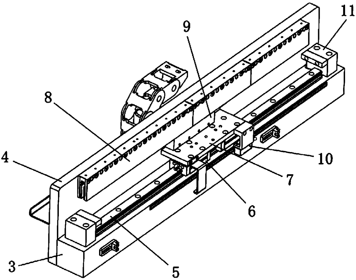 Double-drive gantry structure