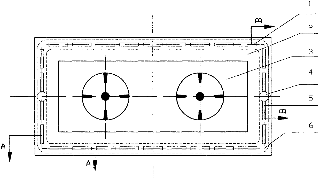 Air curtain type lampblack directional control device