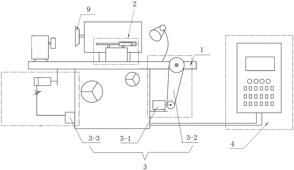 Constant-force grinding system integrating detection with grinding