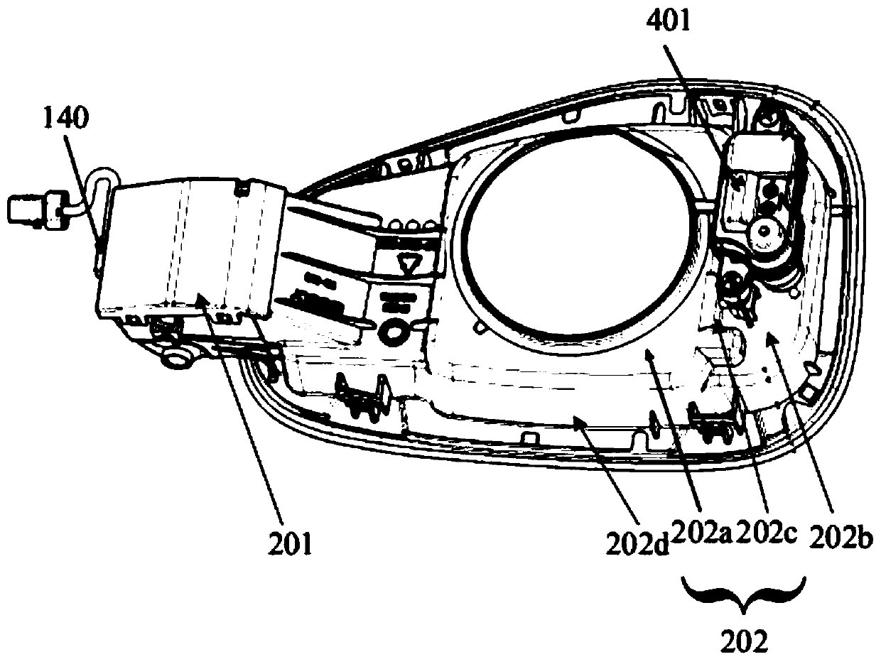 Charging port cover assembly