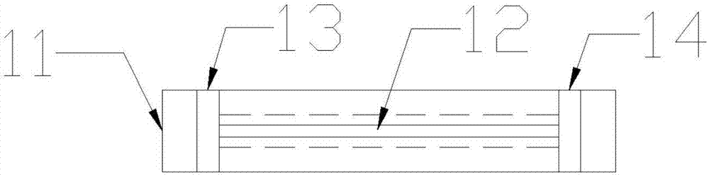 Crevasse closure stop lever device