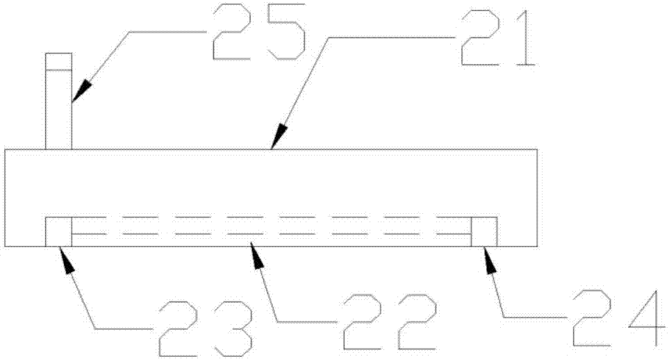 Crevasse closure stop lever device