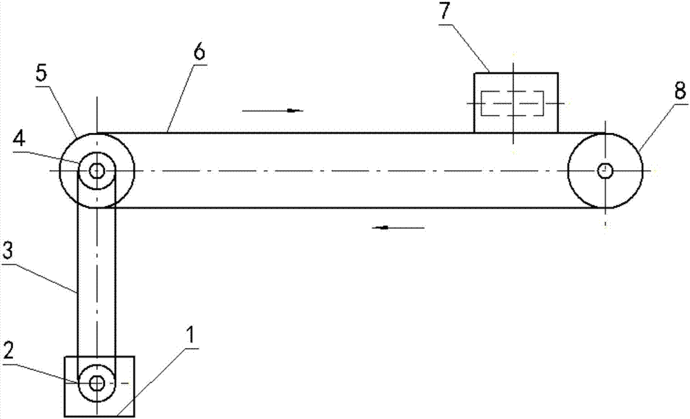 Automatic bare bobbin back-to-warehouse device and lap forming and doubling machine applying same