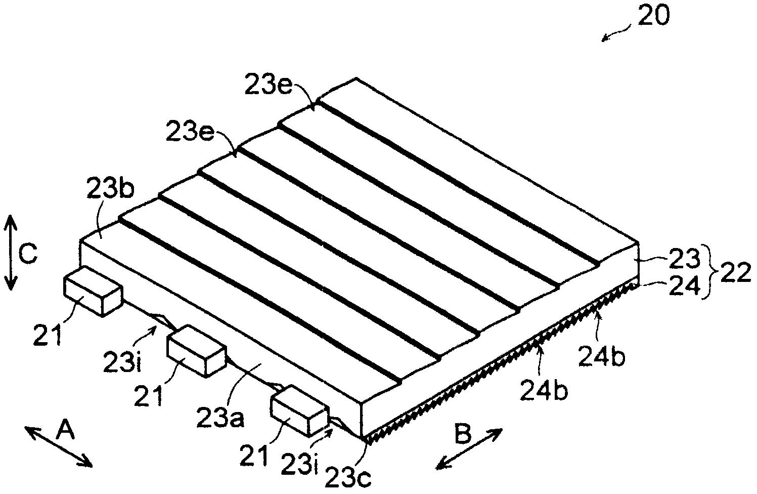 Planar illumination device and display device provided with the same