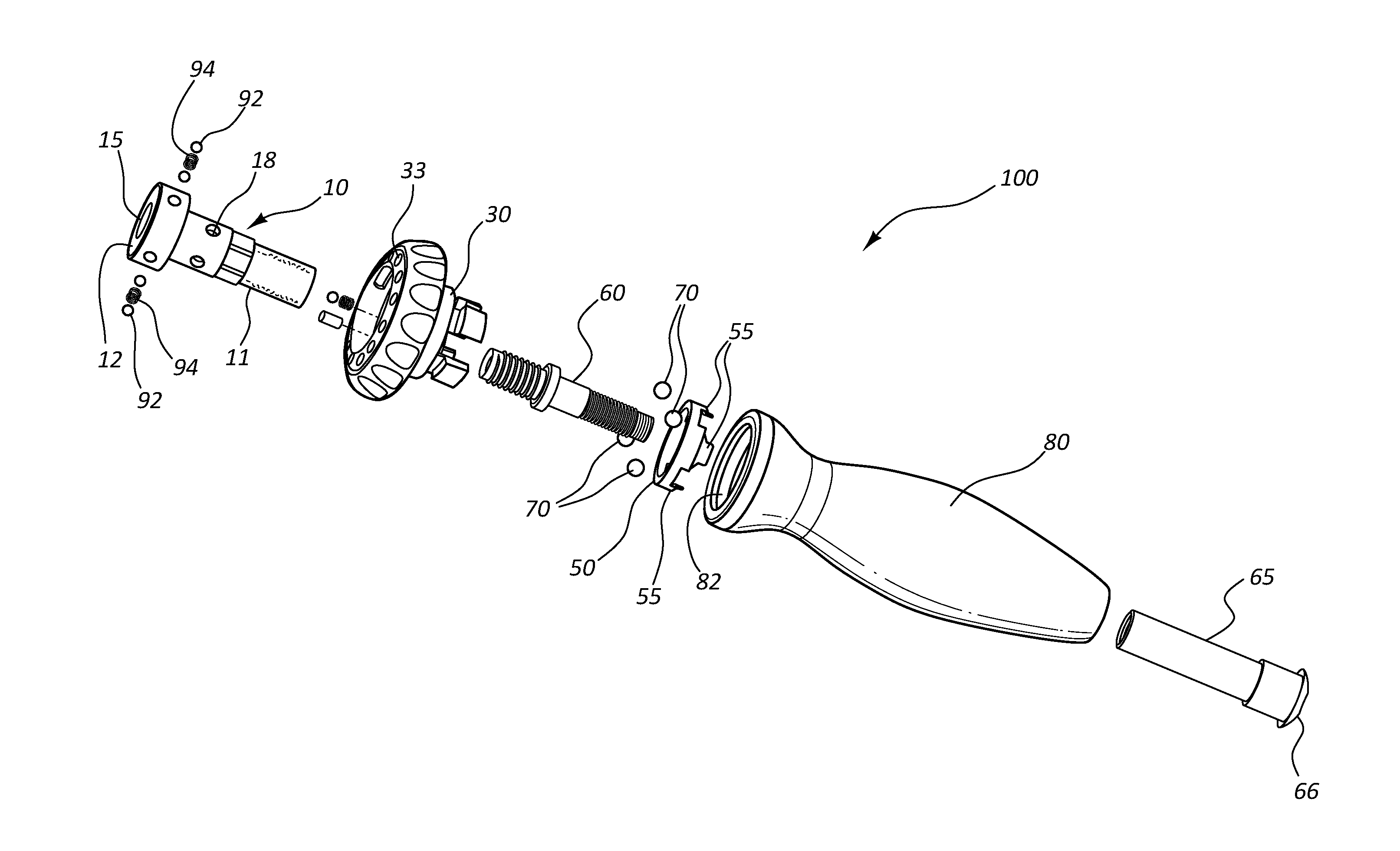 Surgical Instrument Adapter with Highly Secure Locking Shaft Mechanism