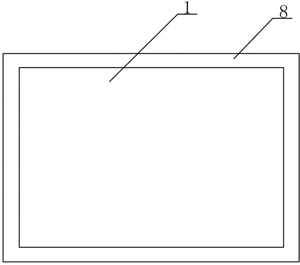 Oil leakage prevention heavy load terrace structure resisting deformation of foundation