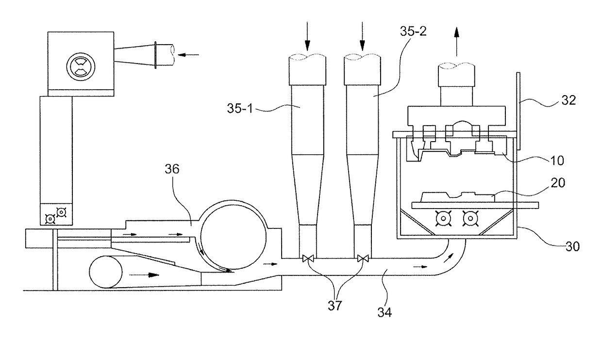 Apparatus and method for manufacturing multilayer felt