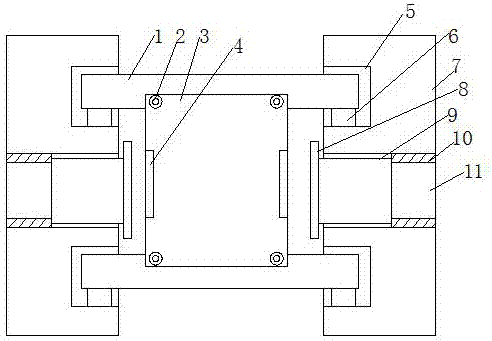 Structure capable of facilitating mounting of textile machine