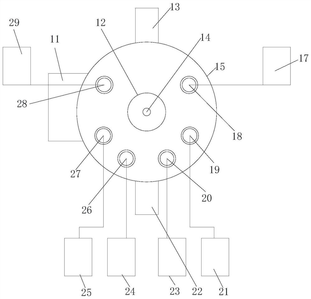 Automatic feeding device of washing machine, washing machine and control method of washing machine