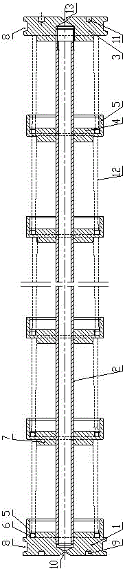 Cylinder liner sandblasting, spraying fixture