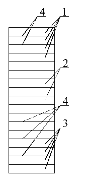 Prestressed laminated wood with creep resistant deformation performance, and preparation method and use thereof