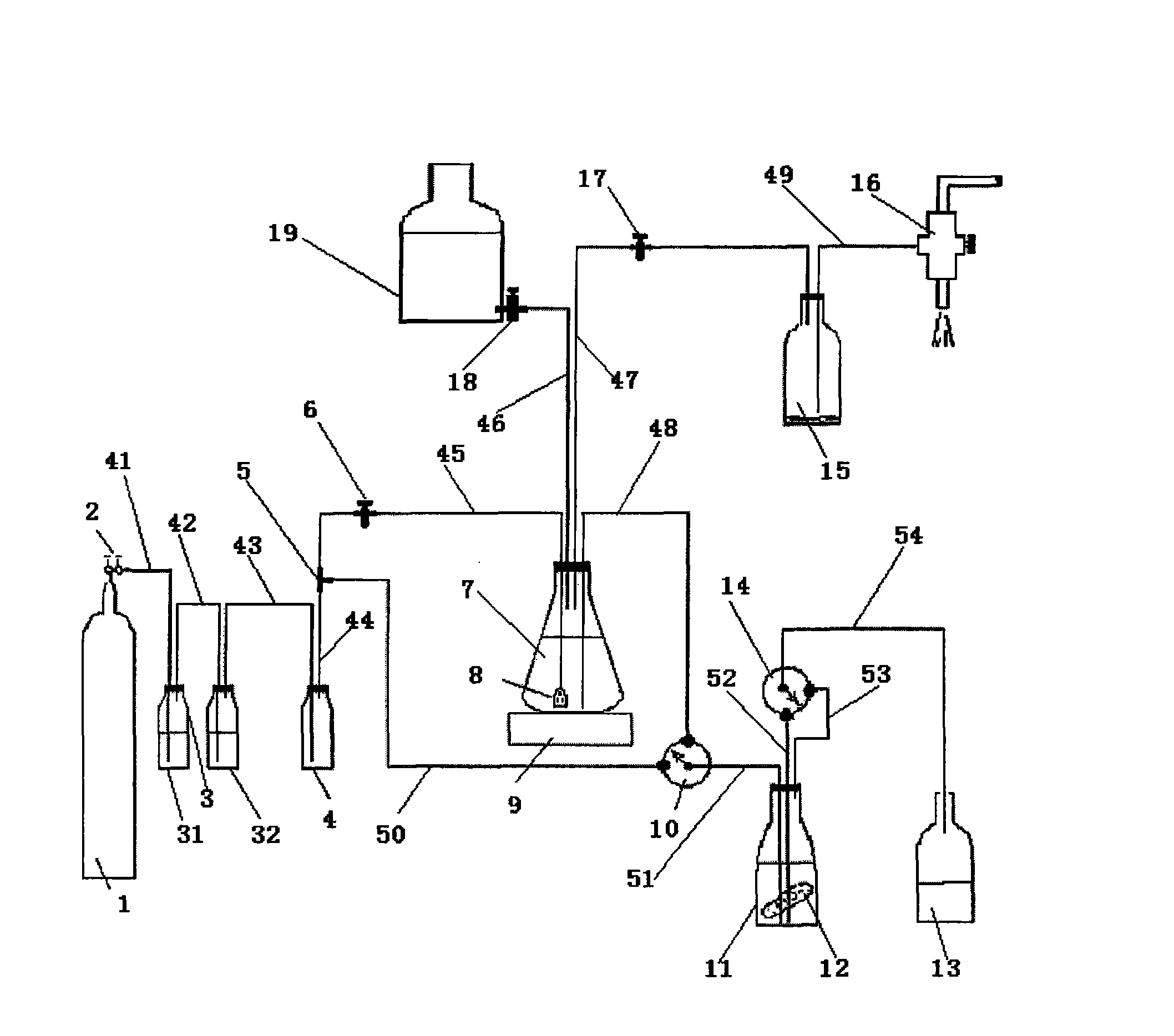 A non-oxygen dialysis apparatus