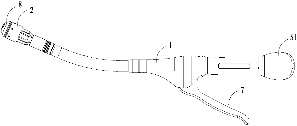 Round tube type stapler