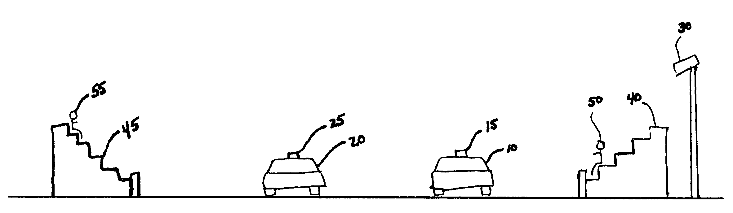 Racing vehicle position indication system and method