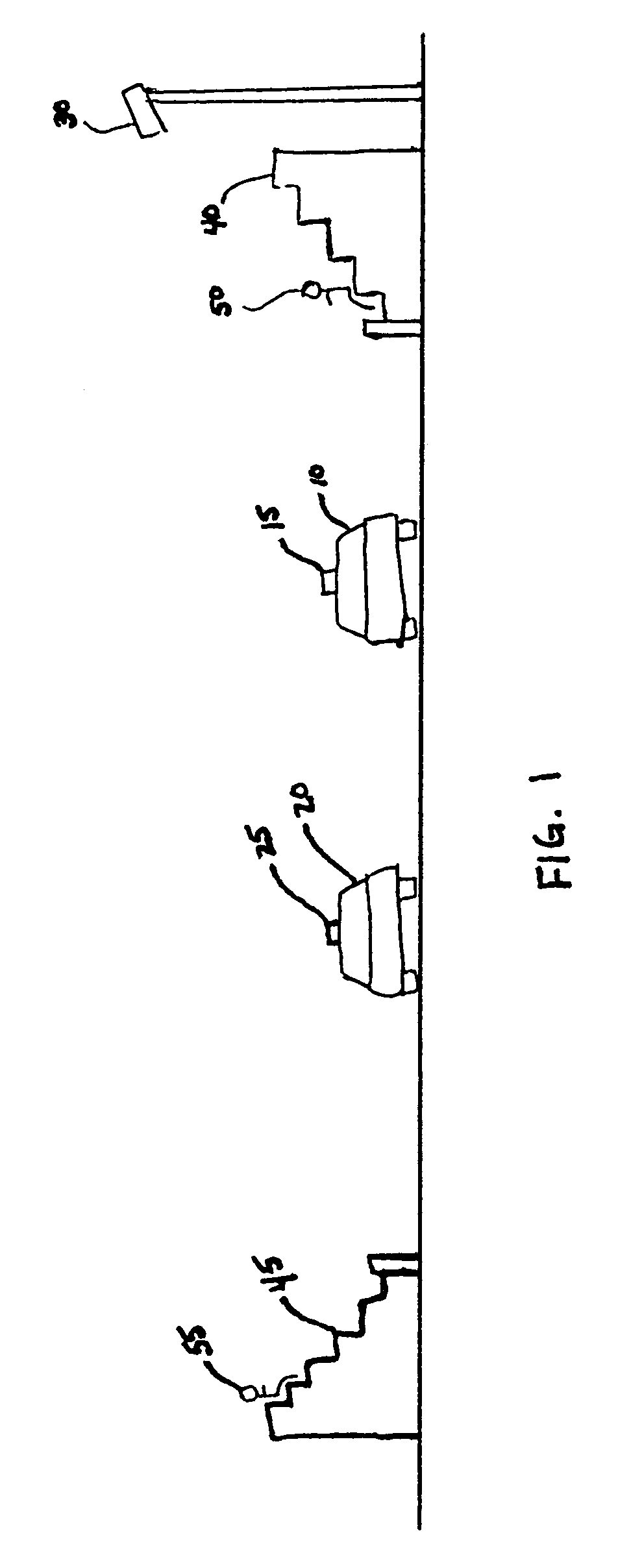 Racing vehicle position indication system and method