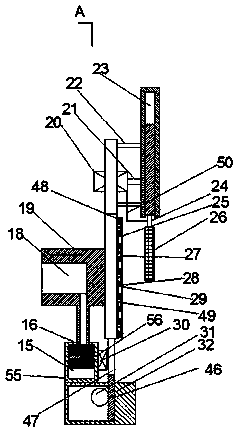 Electronic target with pressure induction matrix and using method thereof