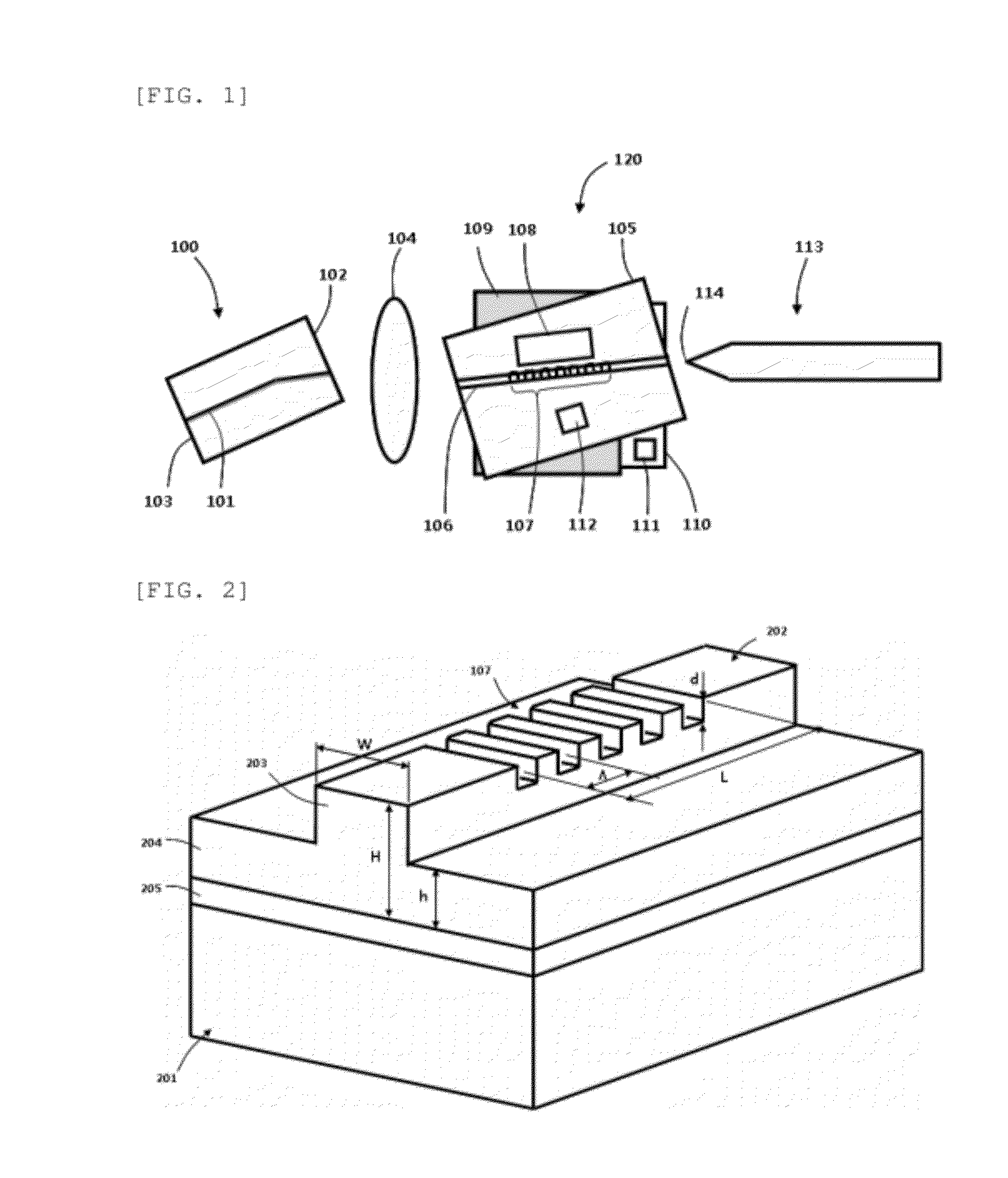 External cavity tunable laser module