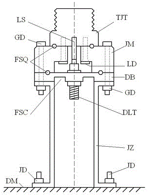 Double-frequency transmitting monopole antenna for portable high-frequency ground wave radar