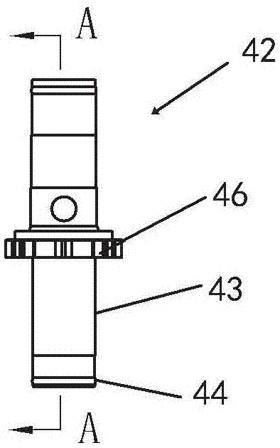 Push type liquid pump