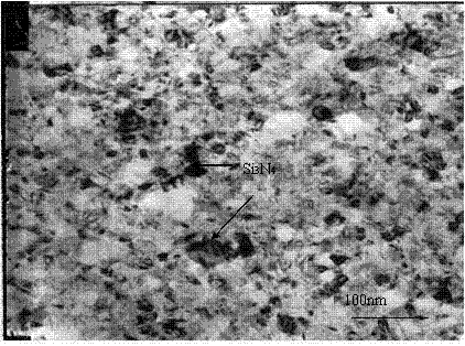 Nano-structure Ni-base composite electroplating solution containing nano Si3N4 particles and preparation method thereof