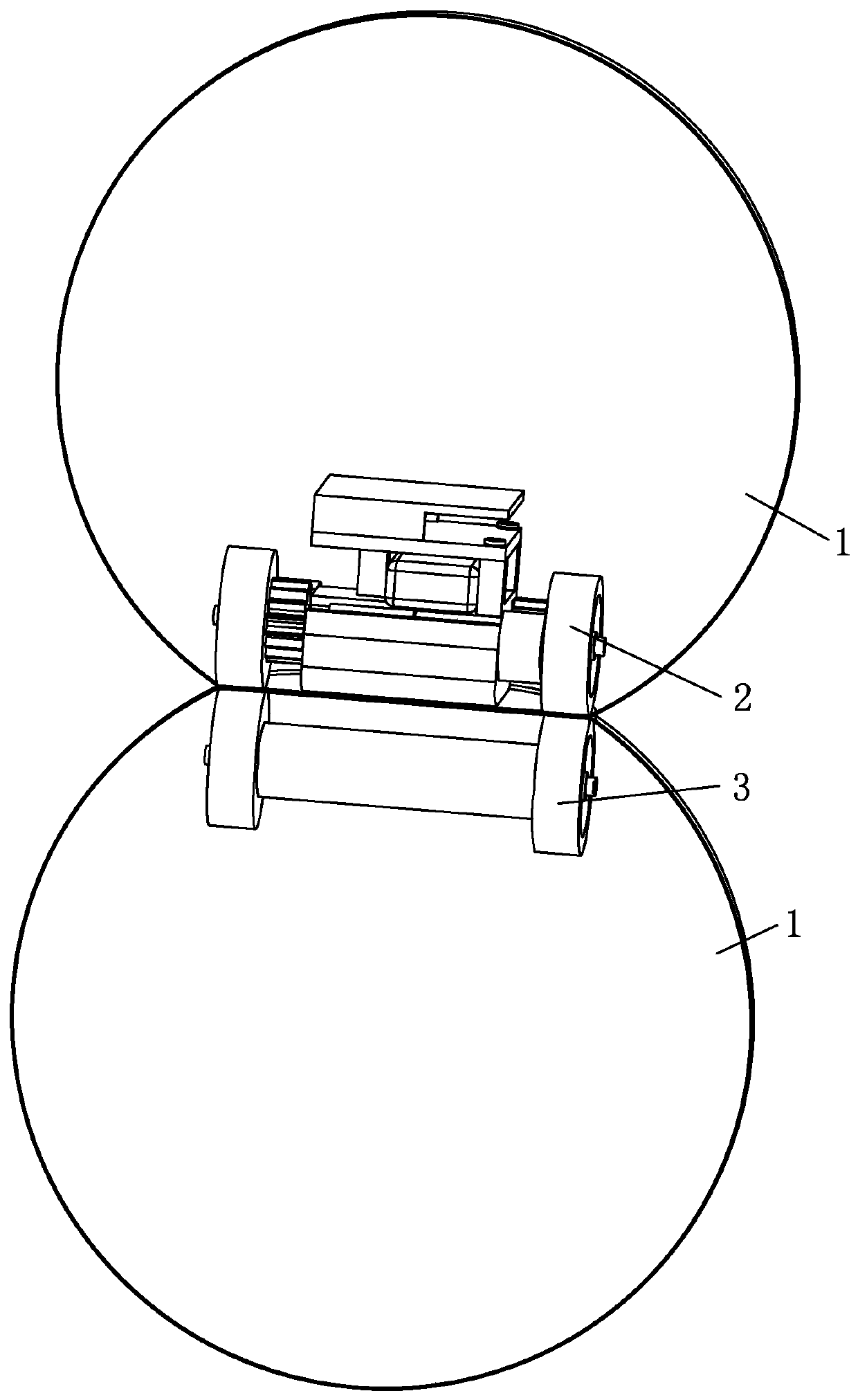 Modular spherical soft robot using magnetic connections