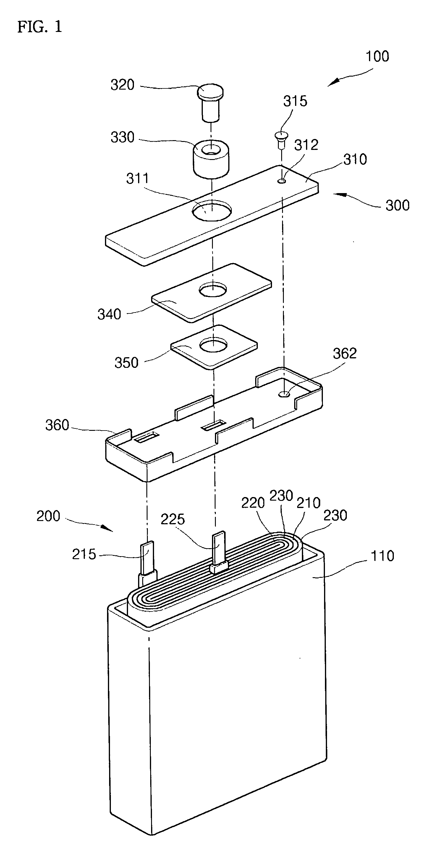 Secondary battery and electrode plate therefor