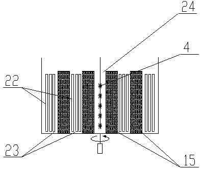 Combined closed cooling tower