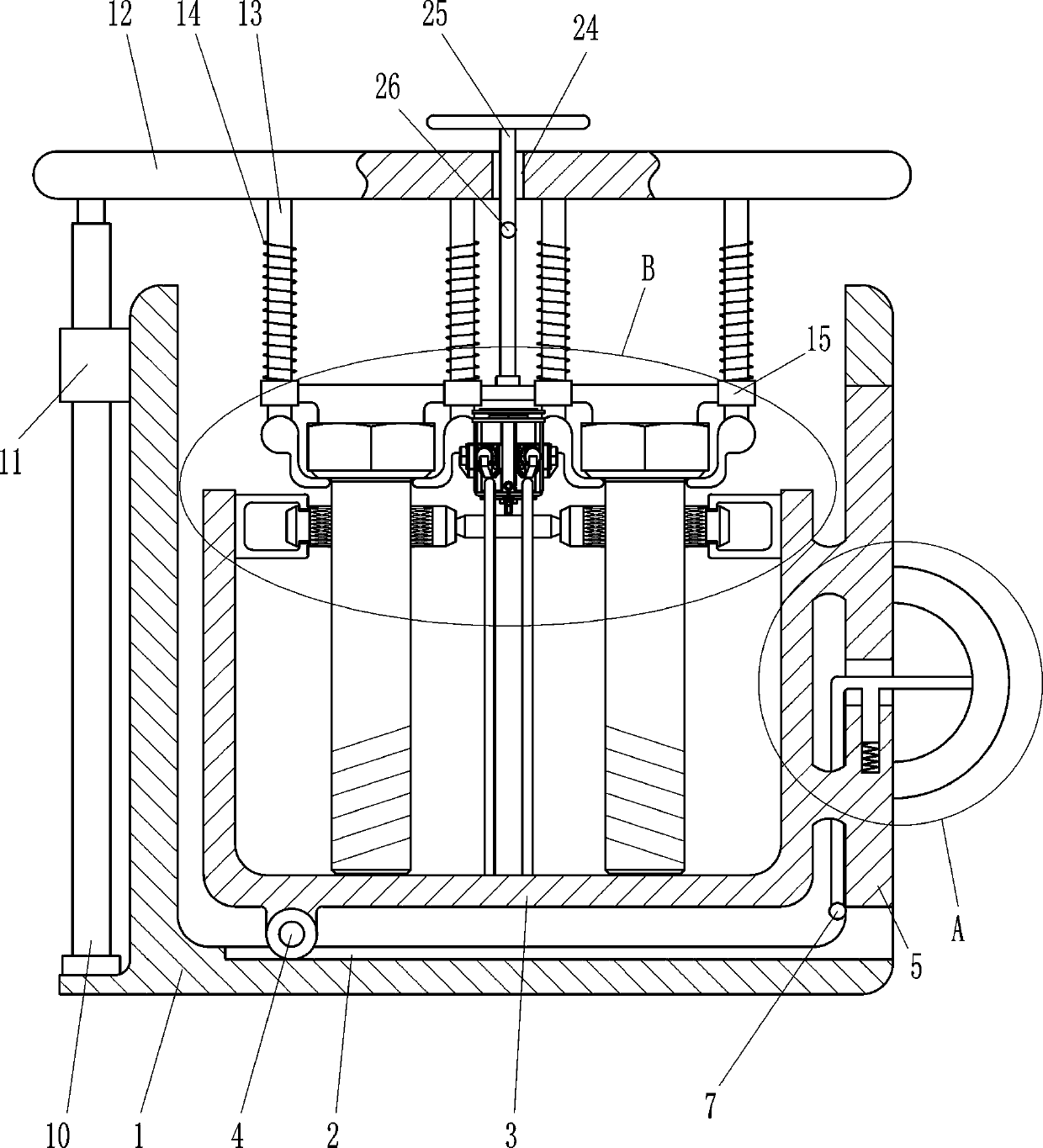 Rail bolt grease brush coating device