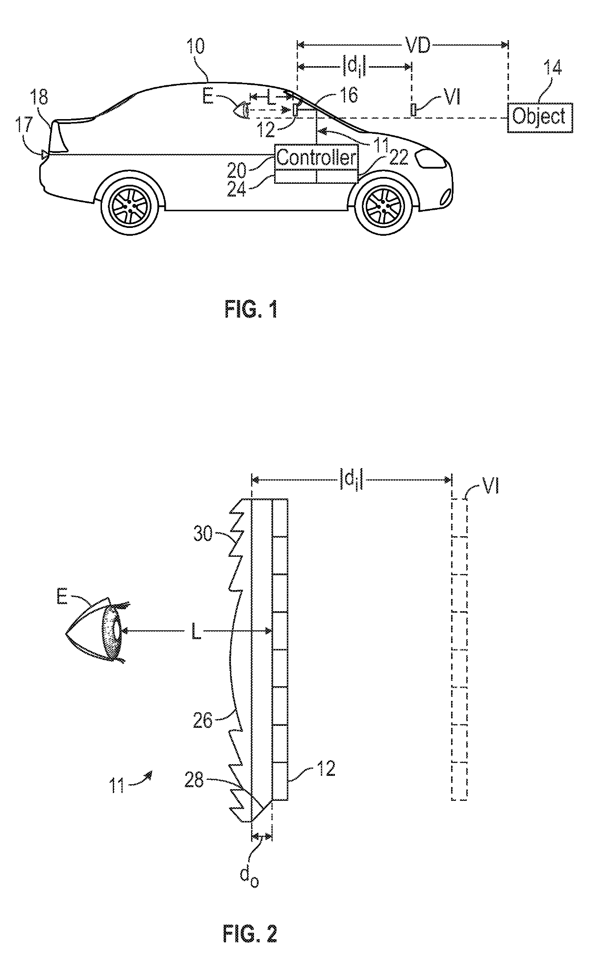 Optical system for enhancing display viewing comfort