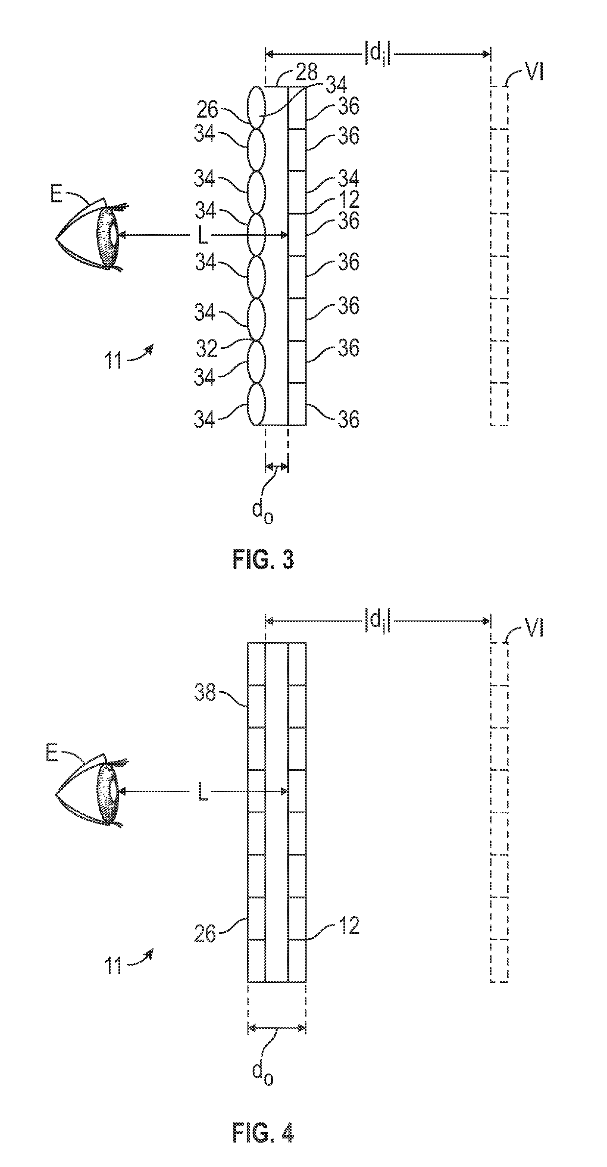 Optical system for enhancing display viewing comfort