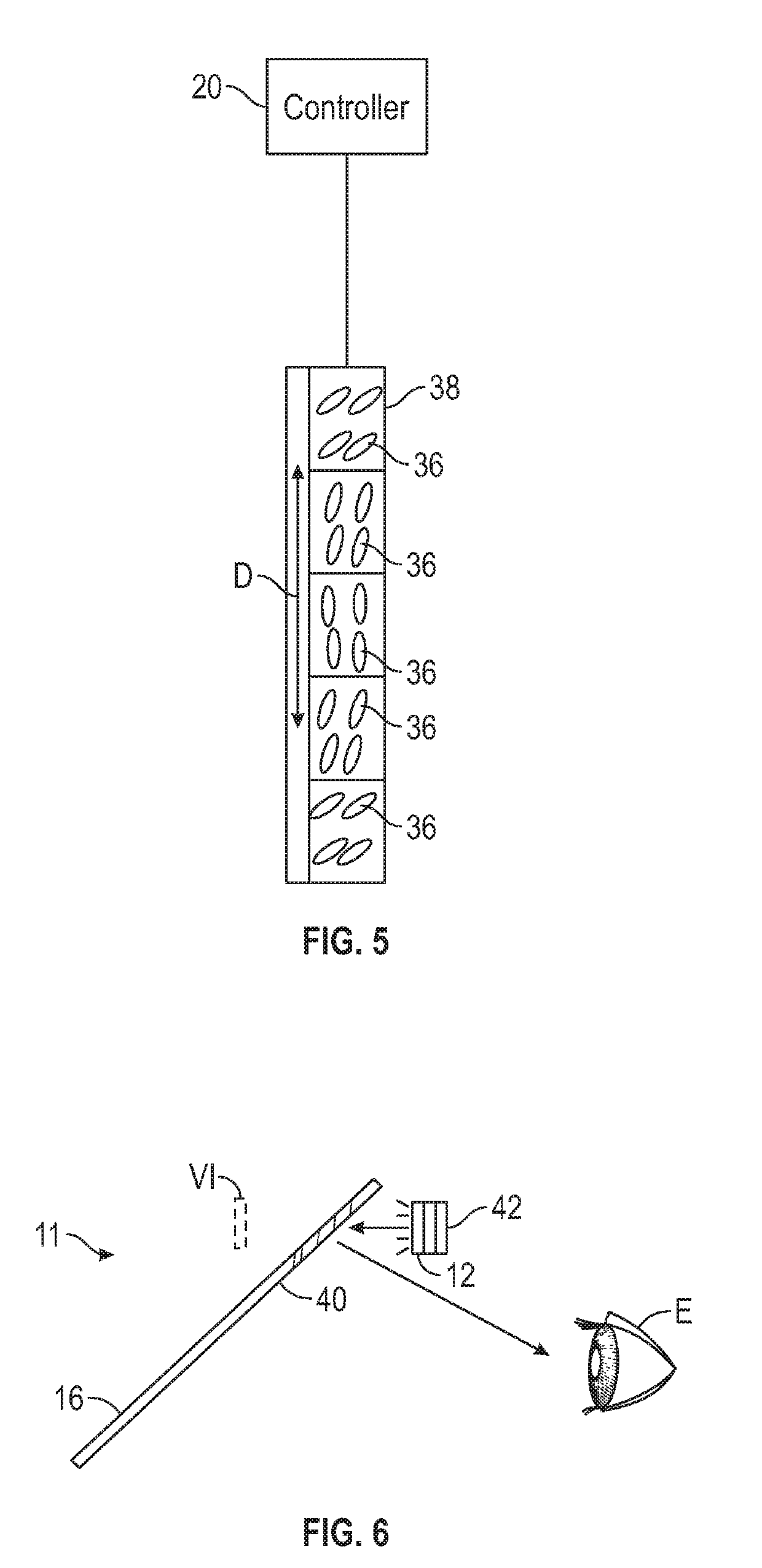 Optical system for enhancing display viewing comfort