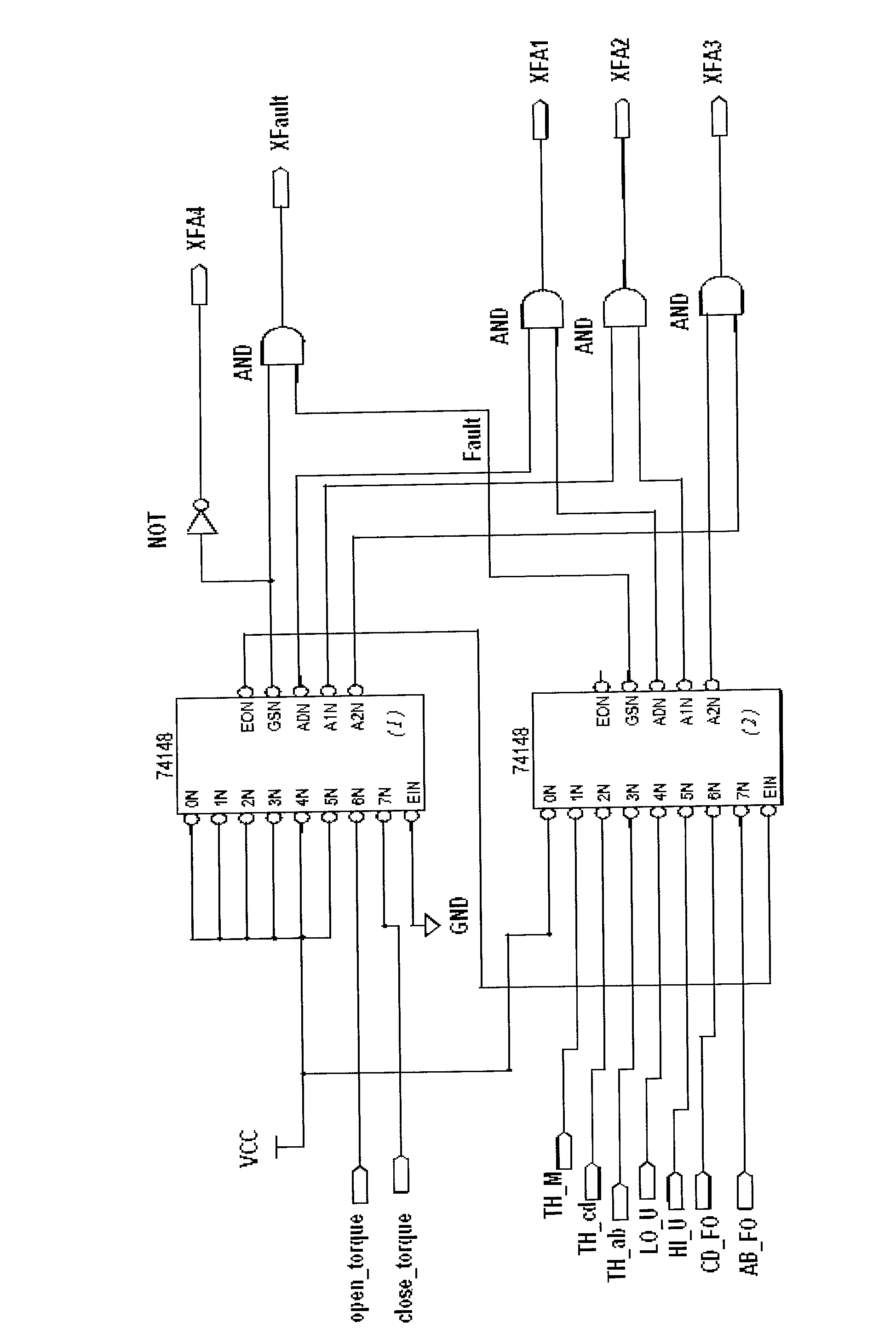 Device for performing priority processing on fault of electric actuator based on CPLD and realizing method thereof