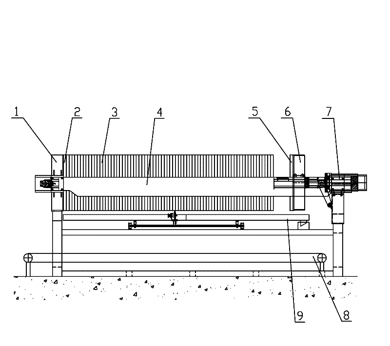 Variable-chamber-containing box filter plate of box filter press