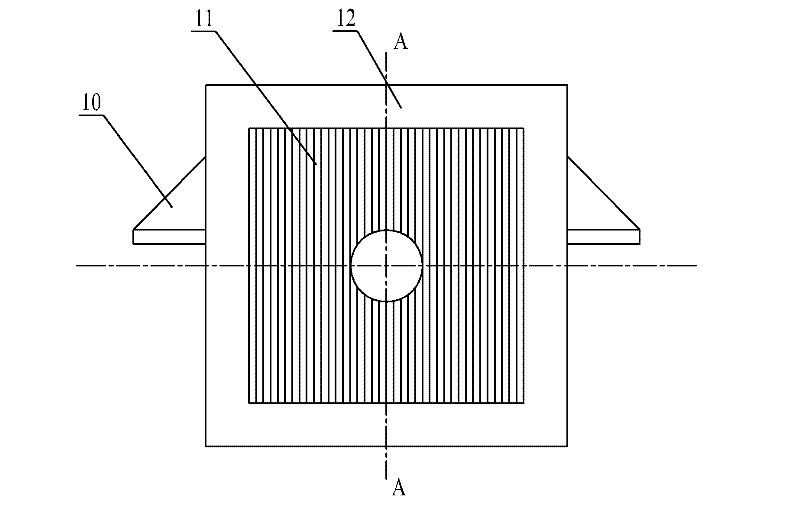 Variable-chamber-containing box filter plate of box filter press