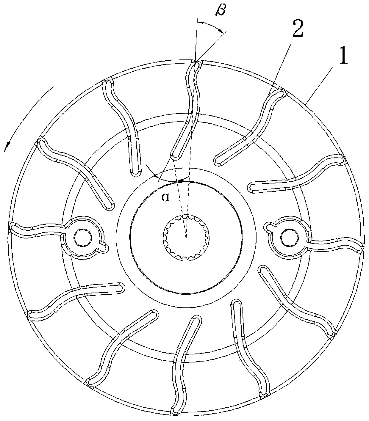 Cooling fan, air cooling system and engine