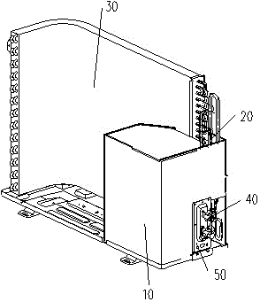 Sound insulation cotton, air-conditioning outdoor unit and sound insulation structure mounting method