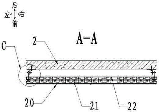 Panel unit of building external bounding system