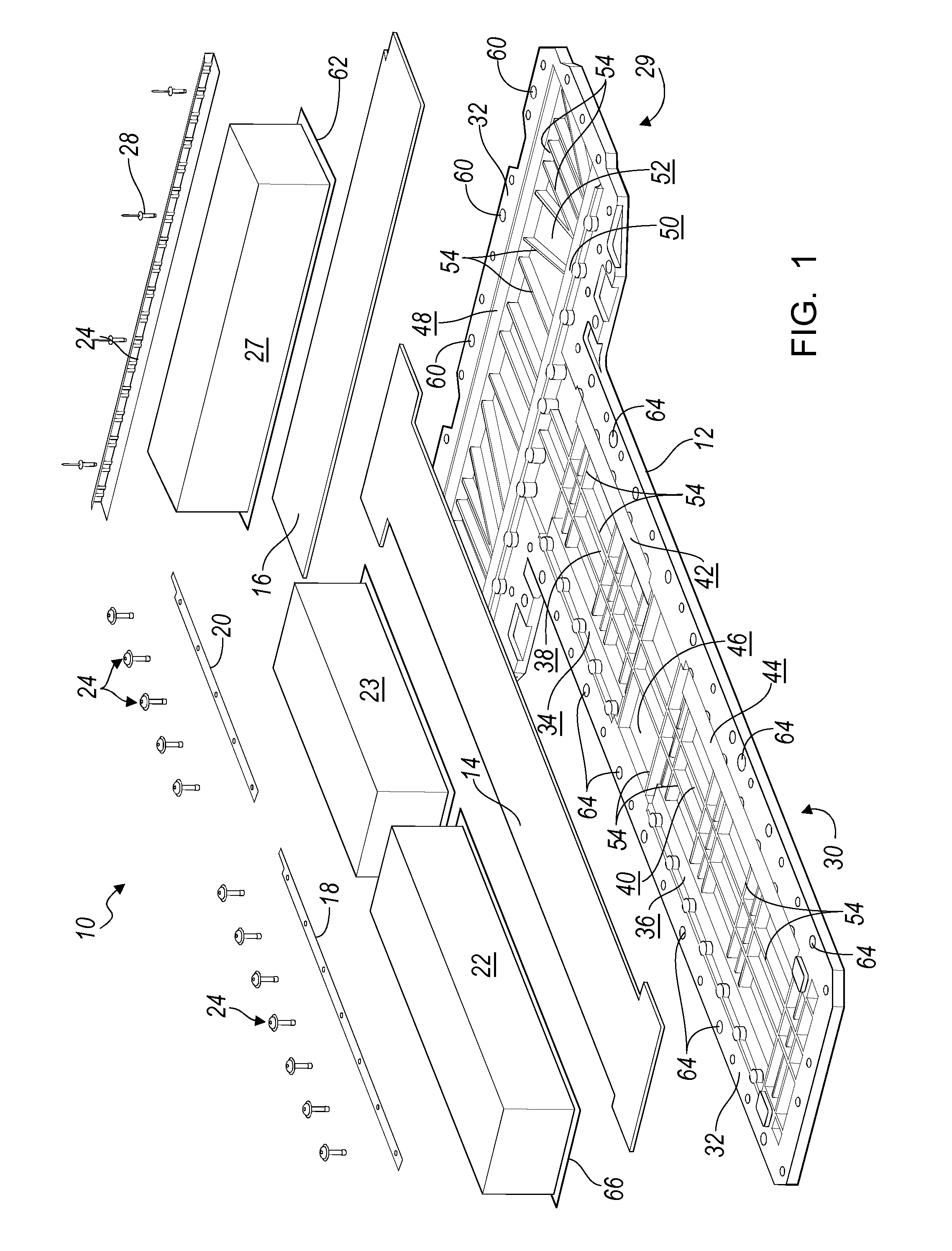 Electric storage battery support apparatus