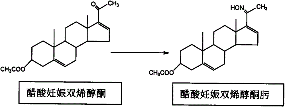 Production method of 16-dehydropregnenolone acetate oxime